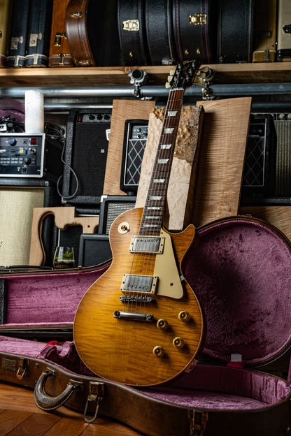 Gibson Custom Shop True Historic 1959 Les Paul “Murphy Burst and Aged” Hand Selected Brown Lemon