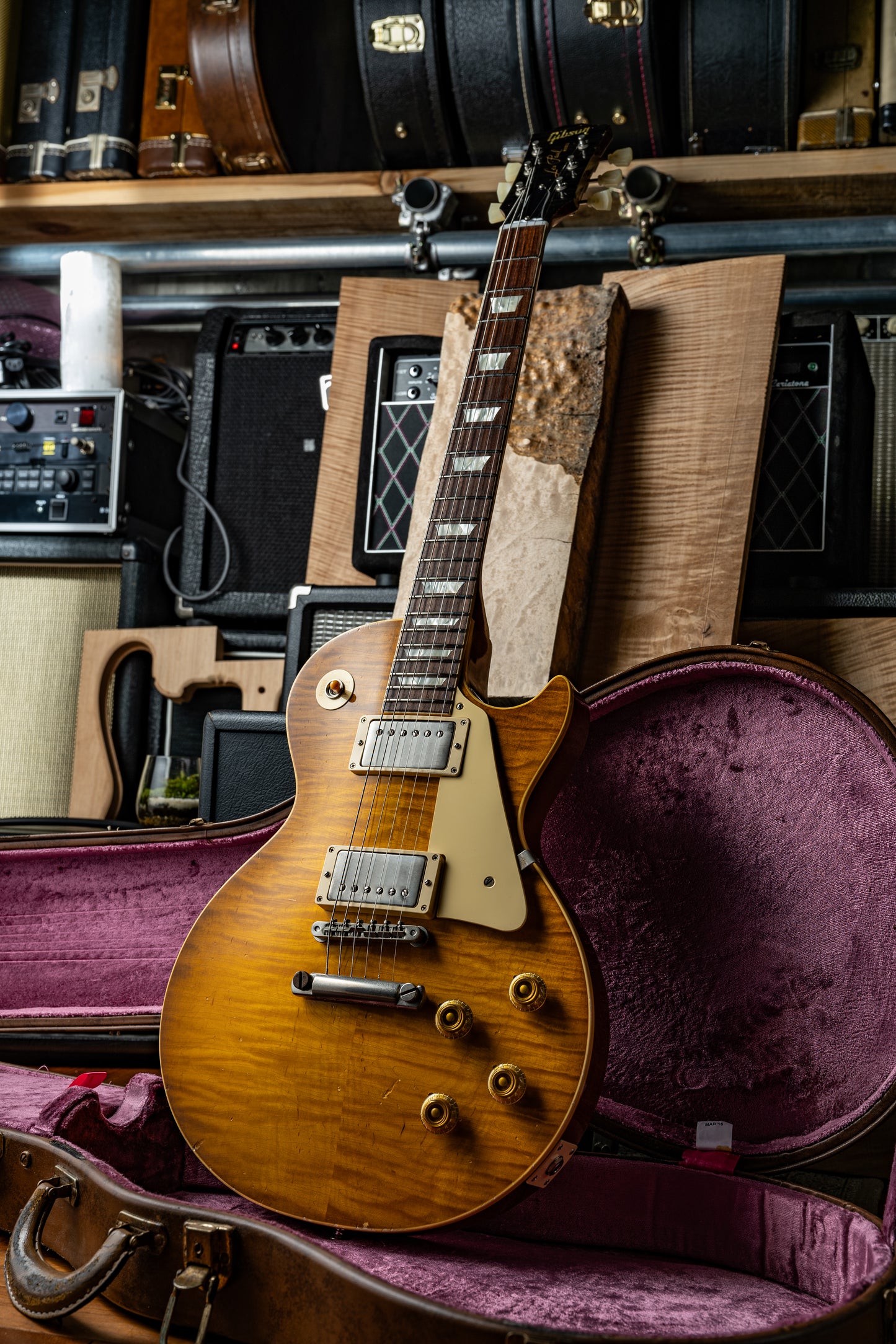 Gibson Custom Shop True Historic 1959 Les Paul “Murphy Burst and Aged” Hand Selected Brown Lemon