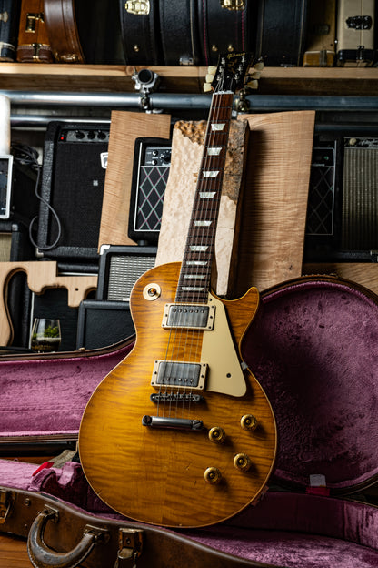 Gibson Custom Shop True Historic 1959 Les Paul “Murphy Burst and Aged” Hand Selected Brown Lemon