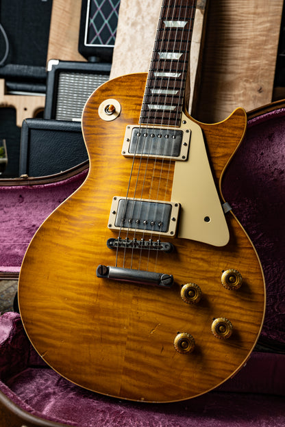 Gibson Custom Shop True Historic 1959 Les Paul “Murphy Burst and Aged” Hand Selected Brown Lemon