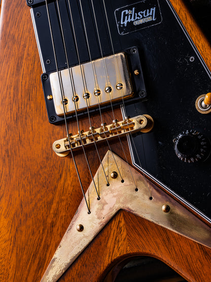 Gibson Custom Shop 1959 Flying V Mahogany Vintage Gloss Heavy Antique Natural 2019’s