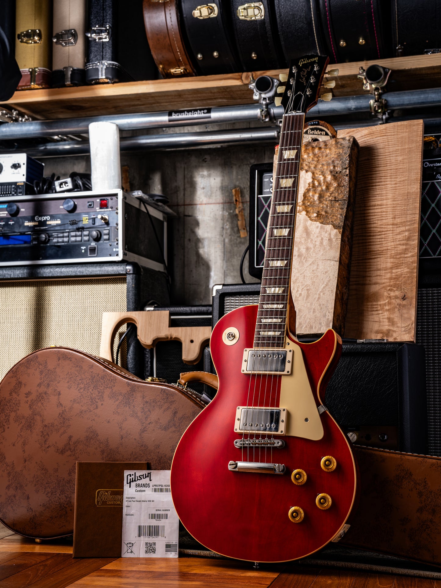 Gibson Custom Shop 1957 Les Paul Standard Reissue “Sweet Cherry” Plain Top VOS 2020’s