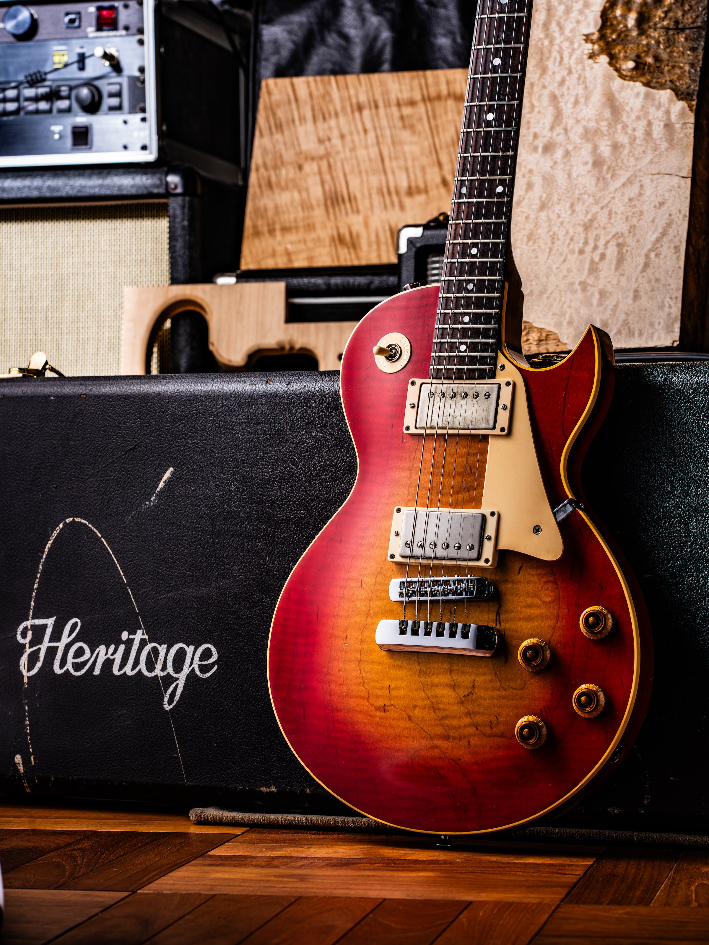 Heritage H-140  Cherry Sunburst  1st Heritage1985’s